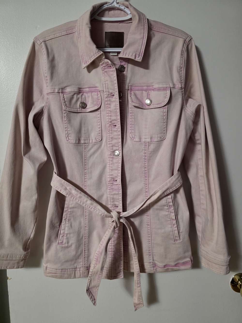 Maurices Jacket Light Pink M